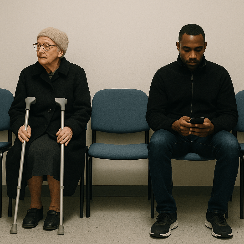 Stilte in de&nbsp;wachtkamer